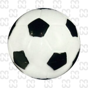 Crno-bela loptica za stoni fudbal 32mm