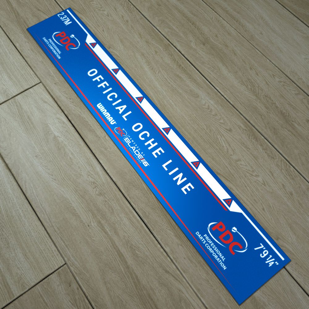 Winmau samolepljiva linija za gađanje, PDC logo - Slika 2