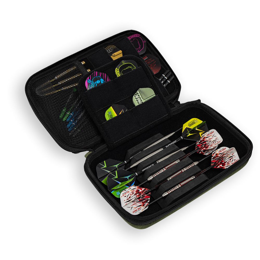 Torba za strelice Harrows Smart Case 6, zeleno-crna - Slika 3