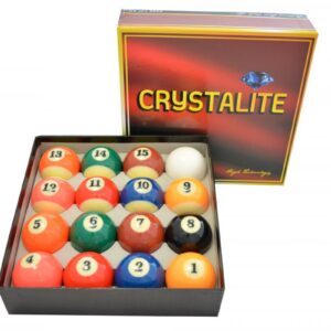 Set bilijar kugli Crystalite 57,2mm Premium TV