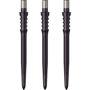 Vrhovi za steel strelice Mission Sniper Micro Grip 28mm, crni- 3kom.