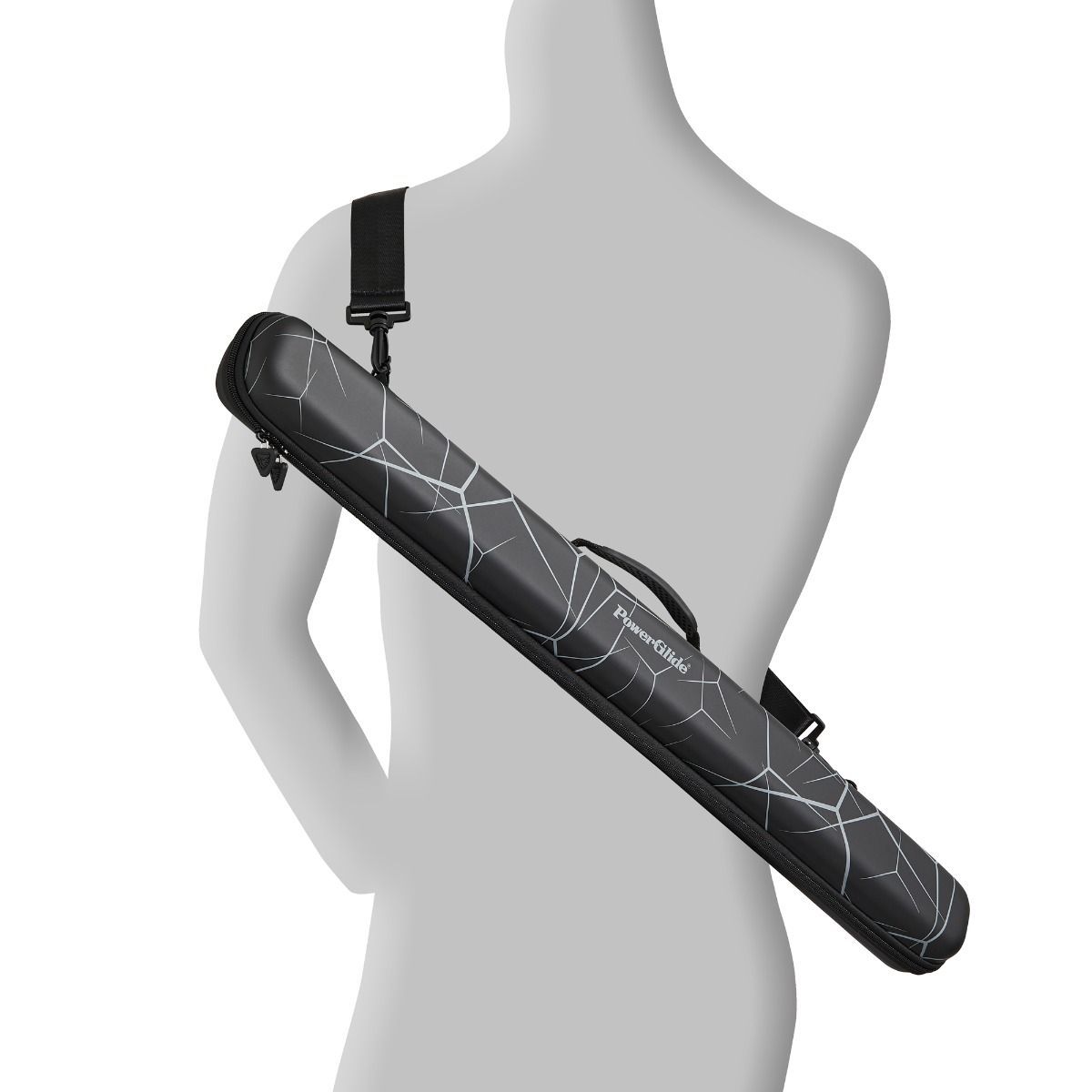 Tvrda torba za bilijar štap Power Glide Svartur Noir - Slika 5