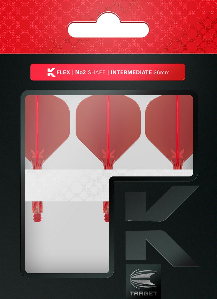 Pikado pero i telo Target K-Flex crveno, No2 pera, intermediate tela - Slika 3