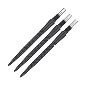 Vrhovi za strlice steel TARGET Swiss Point Storm Diamond 30mm, crni - 3kom.