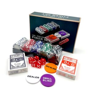 Poker set Travel , 100kom. Dice žetoni