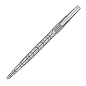 Vrhovi za steel strelice TARGET SP RVE Swiss srebrni, 26mm