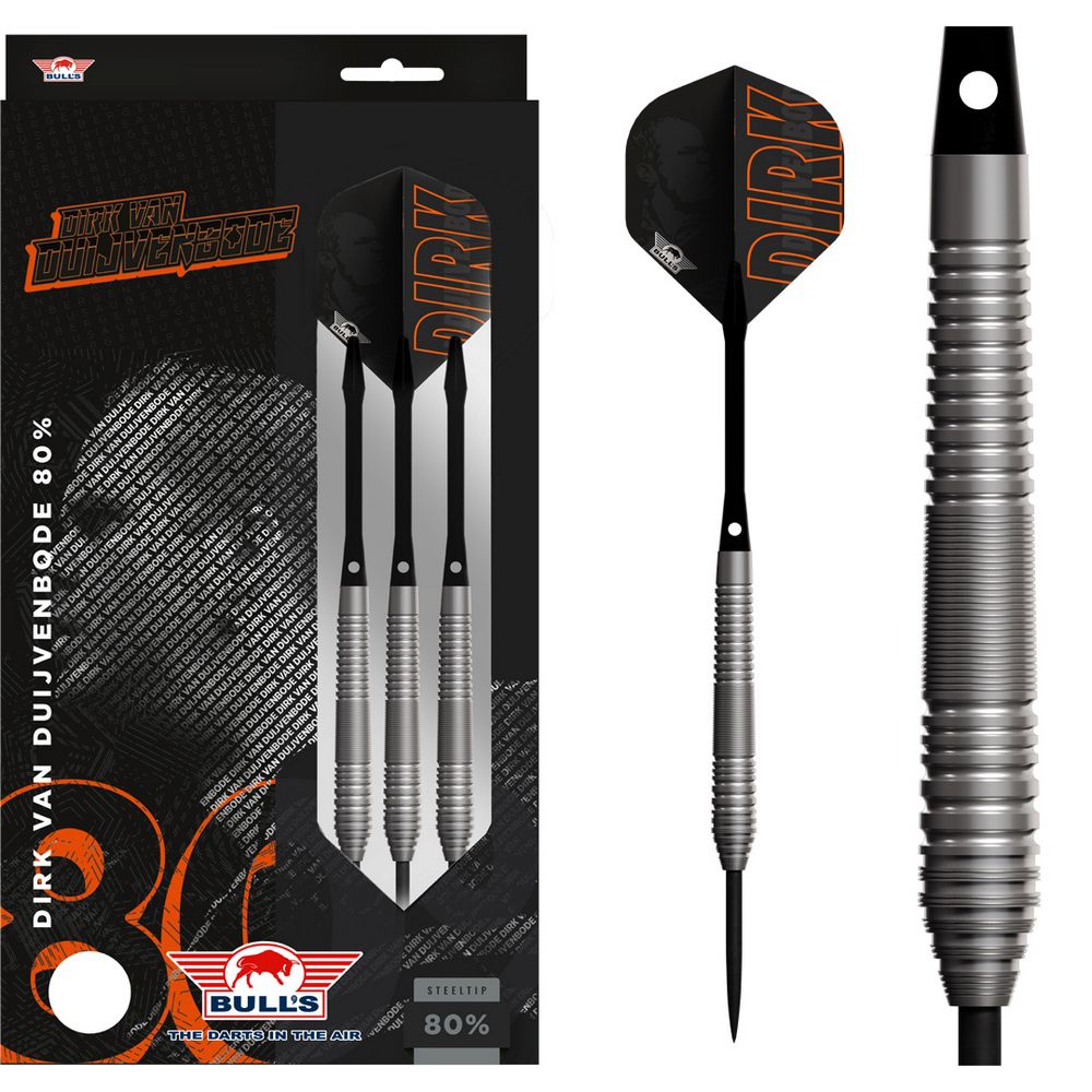 Set strelica steel Bull's Dirk van Duijvenbode 22g, 80% wolfram - Slika 2