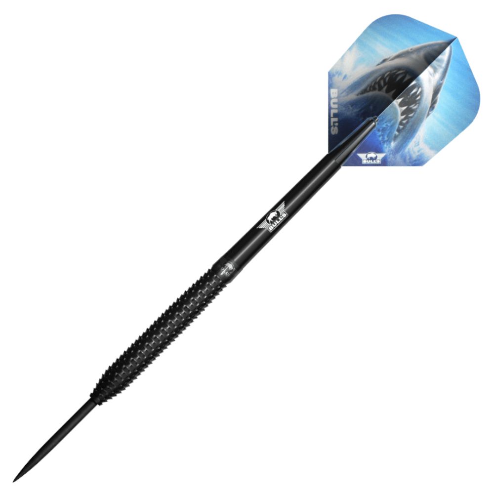 Set strelica steel Bull's Shark Pro Black 23g, 90% wolfram