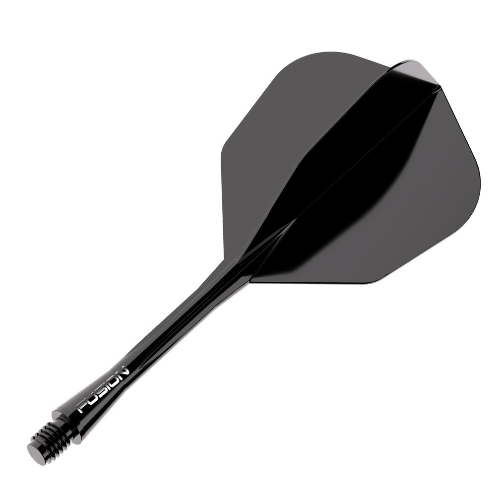 Integrisana pera i tela Winmau Fusion crna, standard No6 pera i intermediate tela
