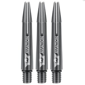 Tela za strelice Bull's Aviation siva, aluminijumska, short