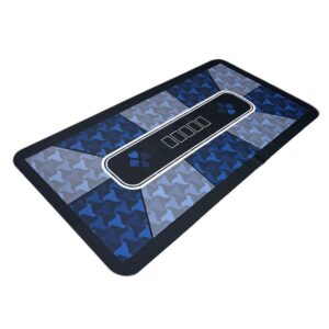 Poker prekrivač Prestige  gumirani plavi 220x100