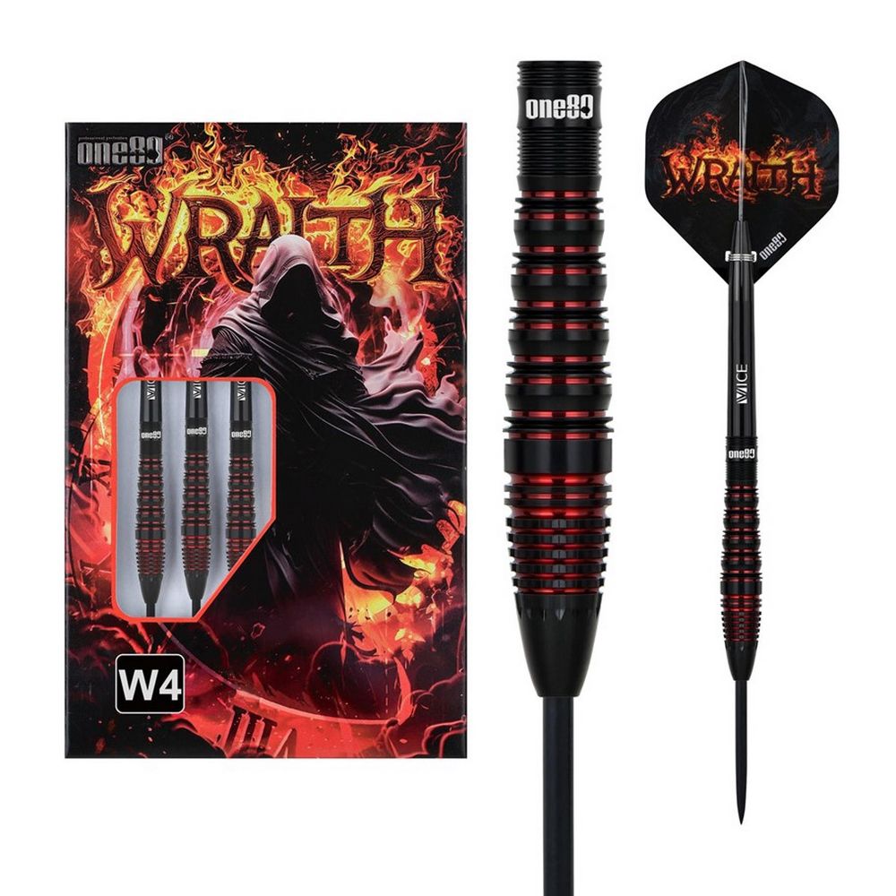 Set strelica steel One80 Wraith W04 22g, 90% wolfram - Slika 2