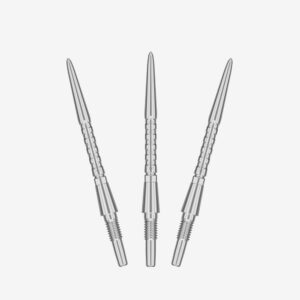 Vrhovi za steel strelice TARGET SP Swiss Storm Surge srebrni, 30mm