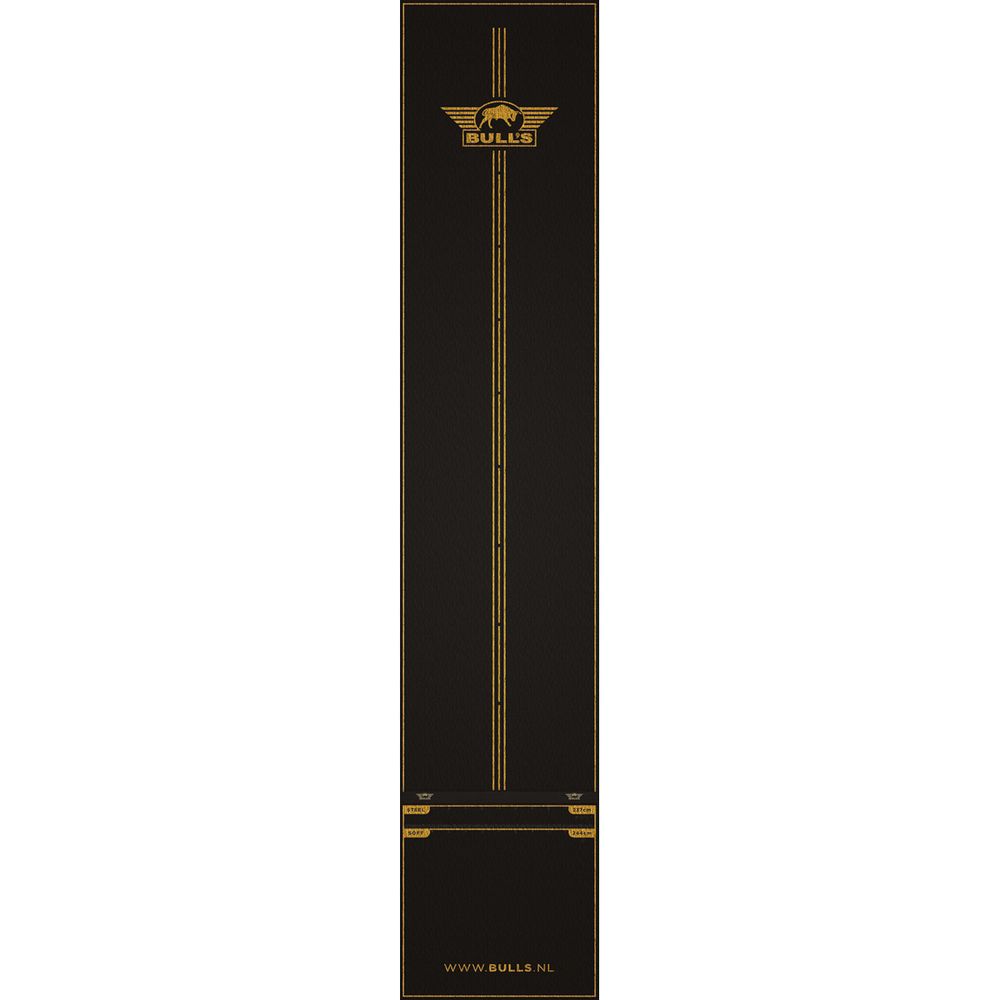 Podmetač za tablu Bull's Advantage sa startnom linijom 300x85cm, crno-narandžasti - Slika 3