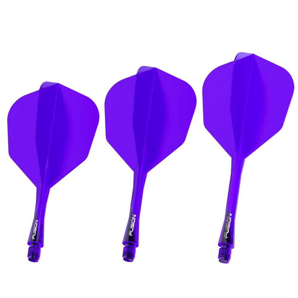 Integrisana pera i tela Winmau Fusion ljubičasta, No6 pero i intermediate telo - Slika 3