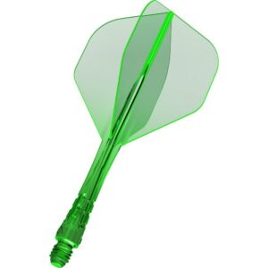 Pikado pera i tela Mission Force 90 Vortex providno zelena, No2 pera i intermediate tela