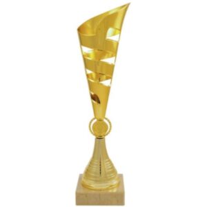 Pikado trofej zlatni, mermerna baza, visina 39,5cm