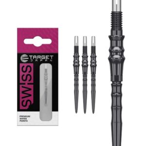 Vrhovi za strelice Target Japan Premium Swiss Point crni 30mm 3kom