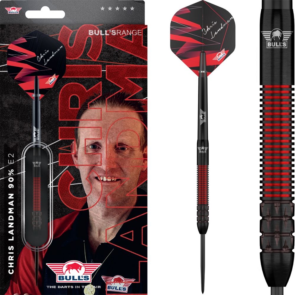 Set strelica steel Bull's Chris Landman E2 23g 90% wolfram - Slika 2