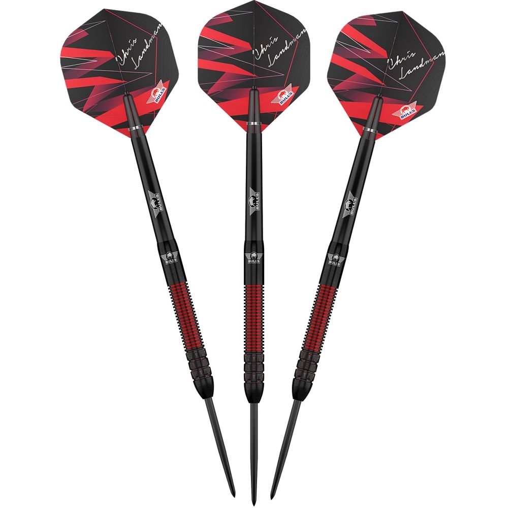 Set strelica steel Bull's Chris Landman E2 23g 90% wolfram - Slika 8