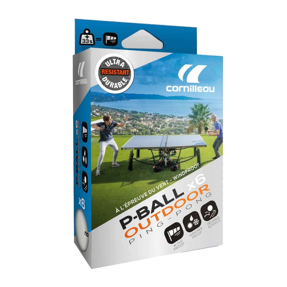 Loptice za stoni tenis Cornilleau Ultradurable, 6kom - Slika 2