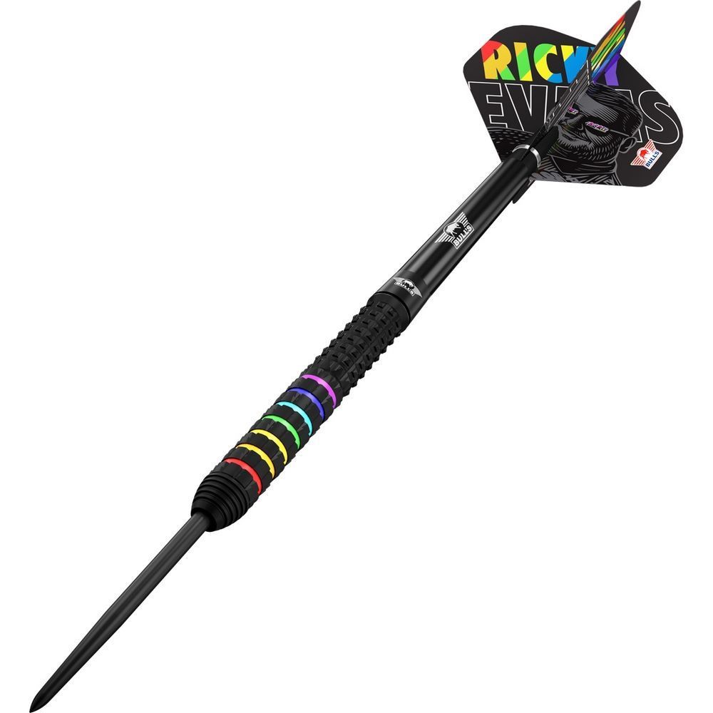 Set strelica steel Bull's Ricky Evans 25g 95% wolfram