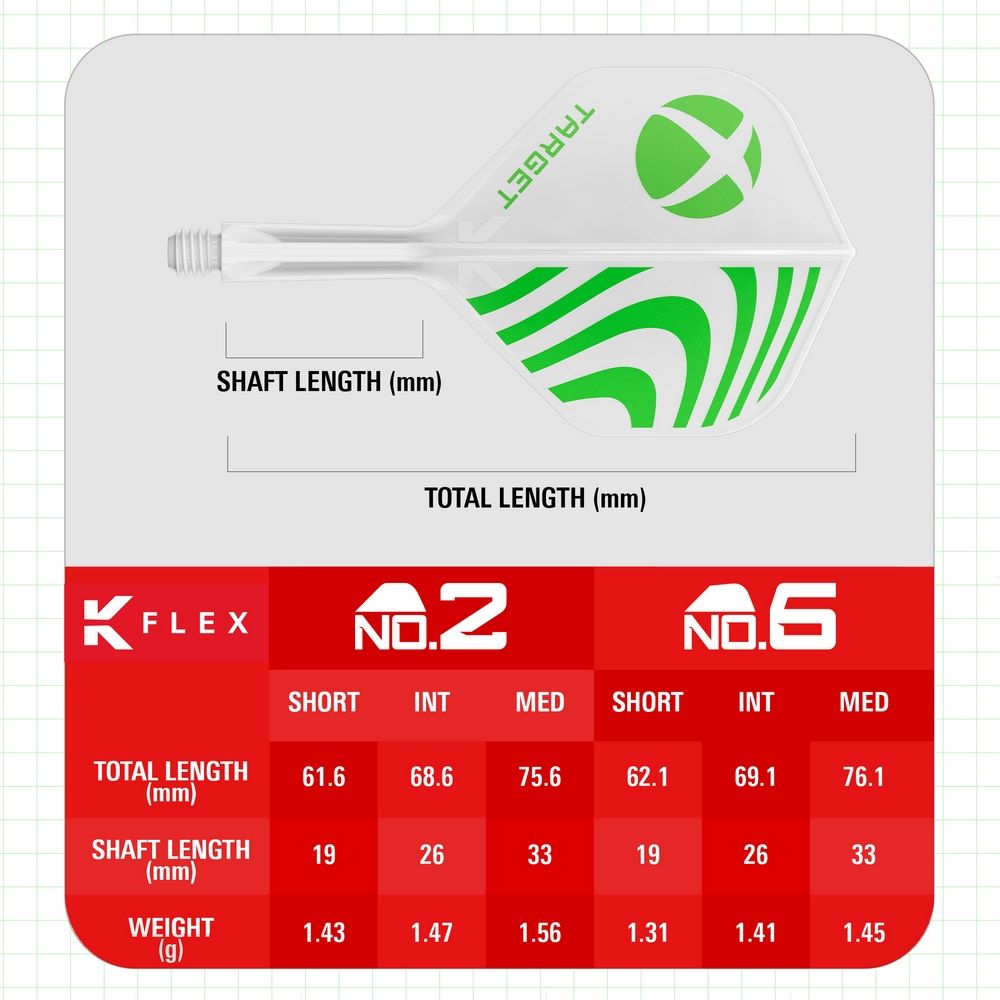 Pikado pera i tela Target Target XBOX K-Flex, No6 pera i short tela - Slika 4