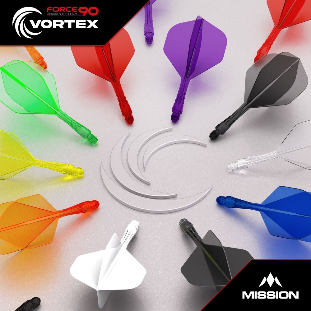 Pikado pera i tela Mission Force 90 Vortex crna, No2 pera i short tela - Slika 4