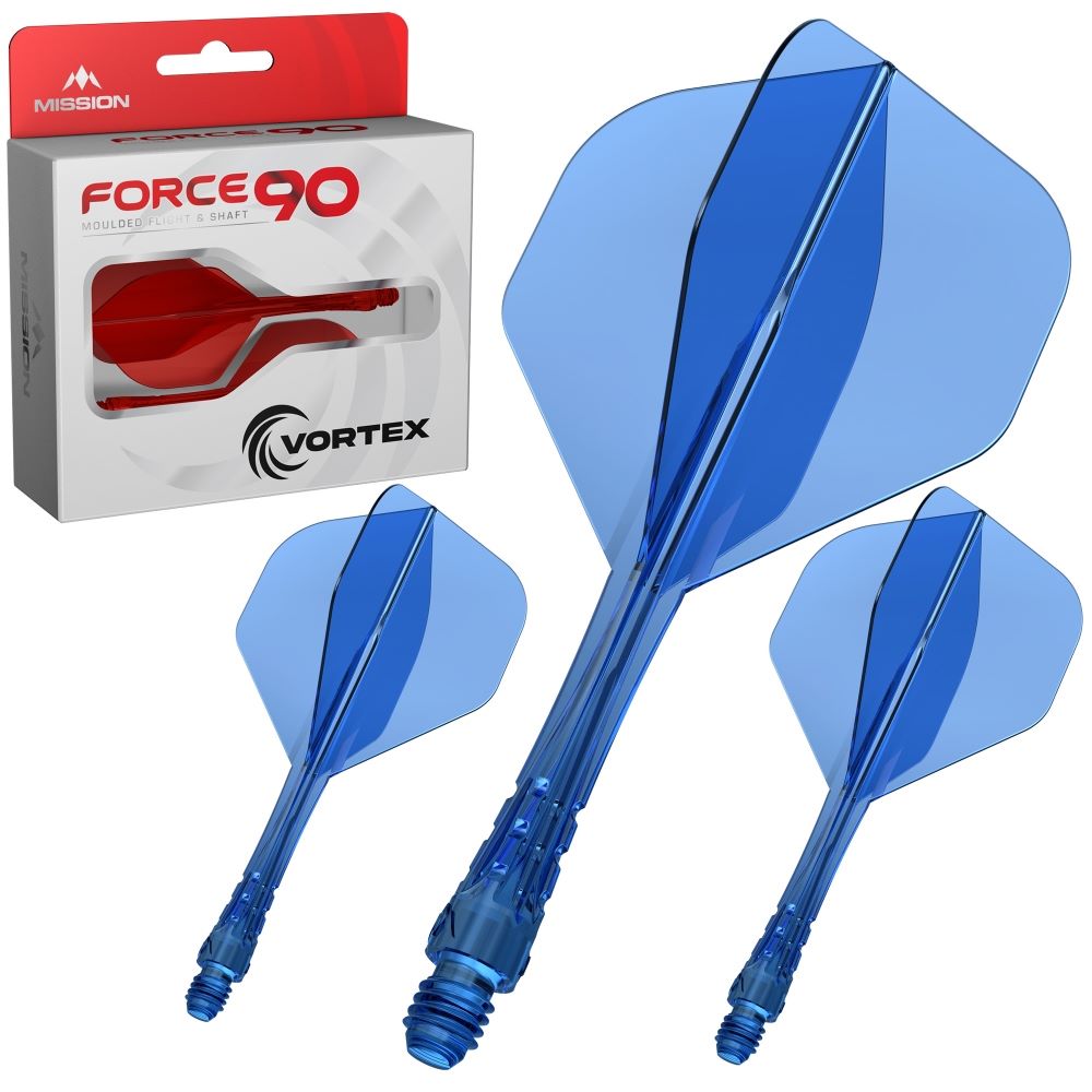 Pikado pera i tela Mission Force 90 Vortex providno plava, No2 pera i short tela - Slika 3