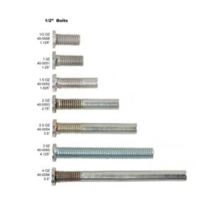 McDermott težinski tegovi 1/2" 2,5 Oz