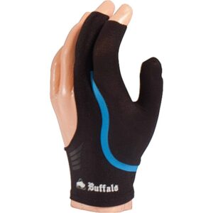 Bilijar rukavica Buffalo crno/plava L