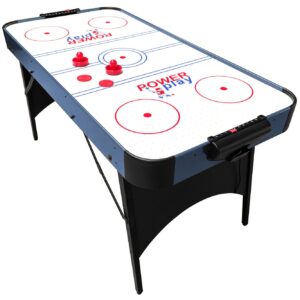Air hockey Dybior Blue Ice, 150x76x86 cm, plavi, rasklopivi