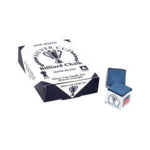 Bilijar kreda Silver Cup, plava, 1kom.