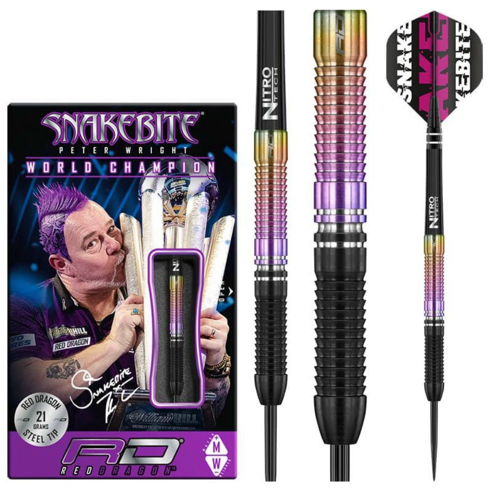 Pikado strelice RedDragon steel Peter Wright World Champion 2020, 21g, 90% wolfram - Slika 2