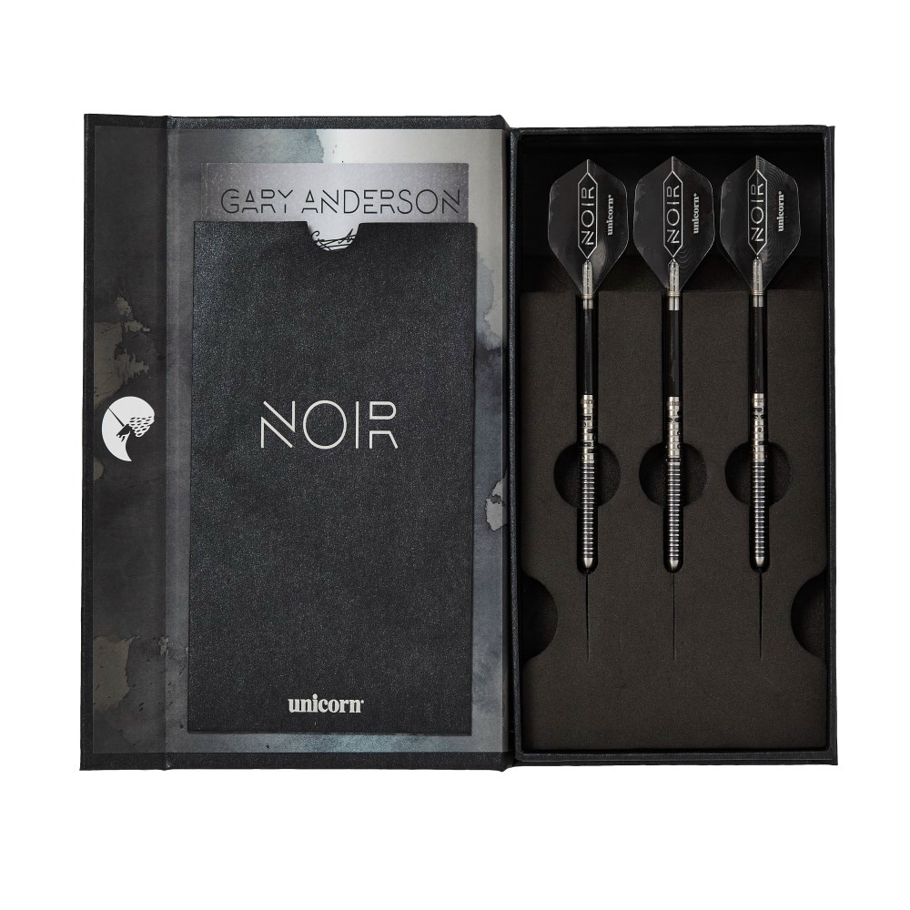 Strelice Unicorn steel Gary Anderson Phase 5 NOIR, 25g, 90% wolfram - Slika 4