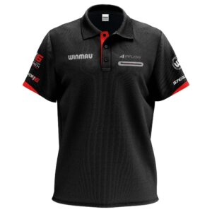 Majica Winmau Pro-Line,crna, veličina XL