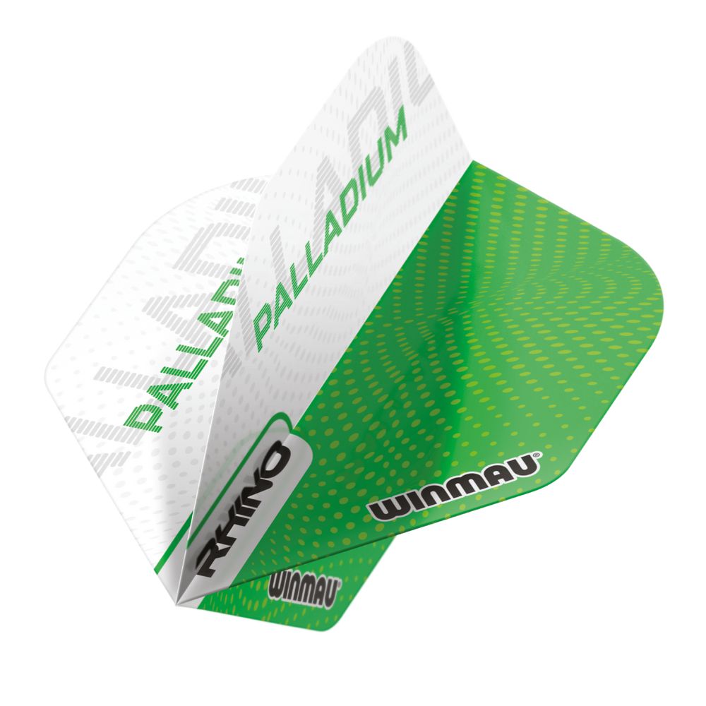 Pera za strelice Winmau Rhino Palladium zeleno-bela - Slika 2