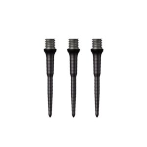 Metalni vrh sa navojem Mission Titan Ripple 30mm crni