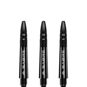Tela za strelice Mission Sabre crna, metalni top, short  36mm