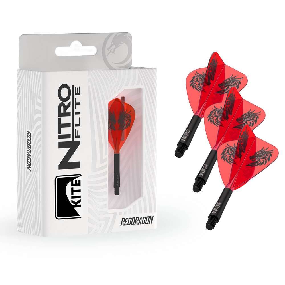 Integrisana pera i tela Red Dragon Nitro Flite Jonny Clayton, Kite pera i intermediate tela - Slika 3