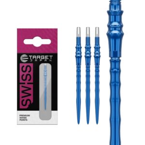 Vrhovi za strelice Target Japan Premium Swiss Point plavi 40mm