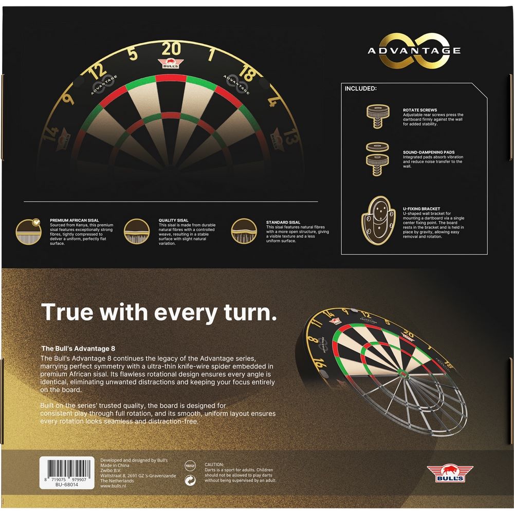 Pikado tabla Bull's Advantage 8 - Slika 10