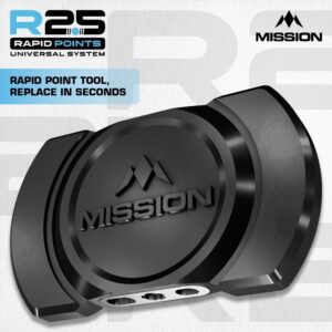Zamenski ključ za steel vrhove Mission R2.5 Rapid Points, crni